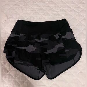Athleta Running Shorts Camo XXS
